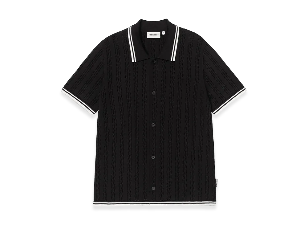 Carhartt WIP Women's S/S Ramsey Knit Shirt "Black"