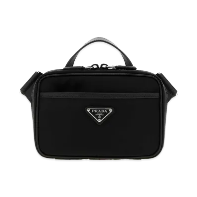 PRADA Re-Nylon Crossbody Bag "Black"