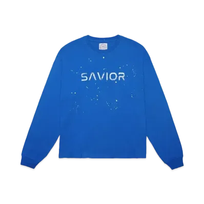 SOMEIT SAVIOR Vintage LS Tee "BLUE"