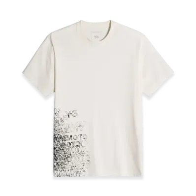 Y-3 GFX Short Sleeve Tee "Chalk White"