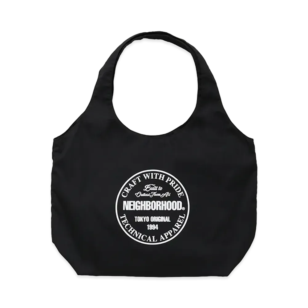 NEIGHBORHOOD Logo Monk Bag "Black"