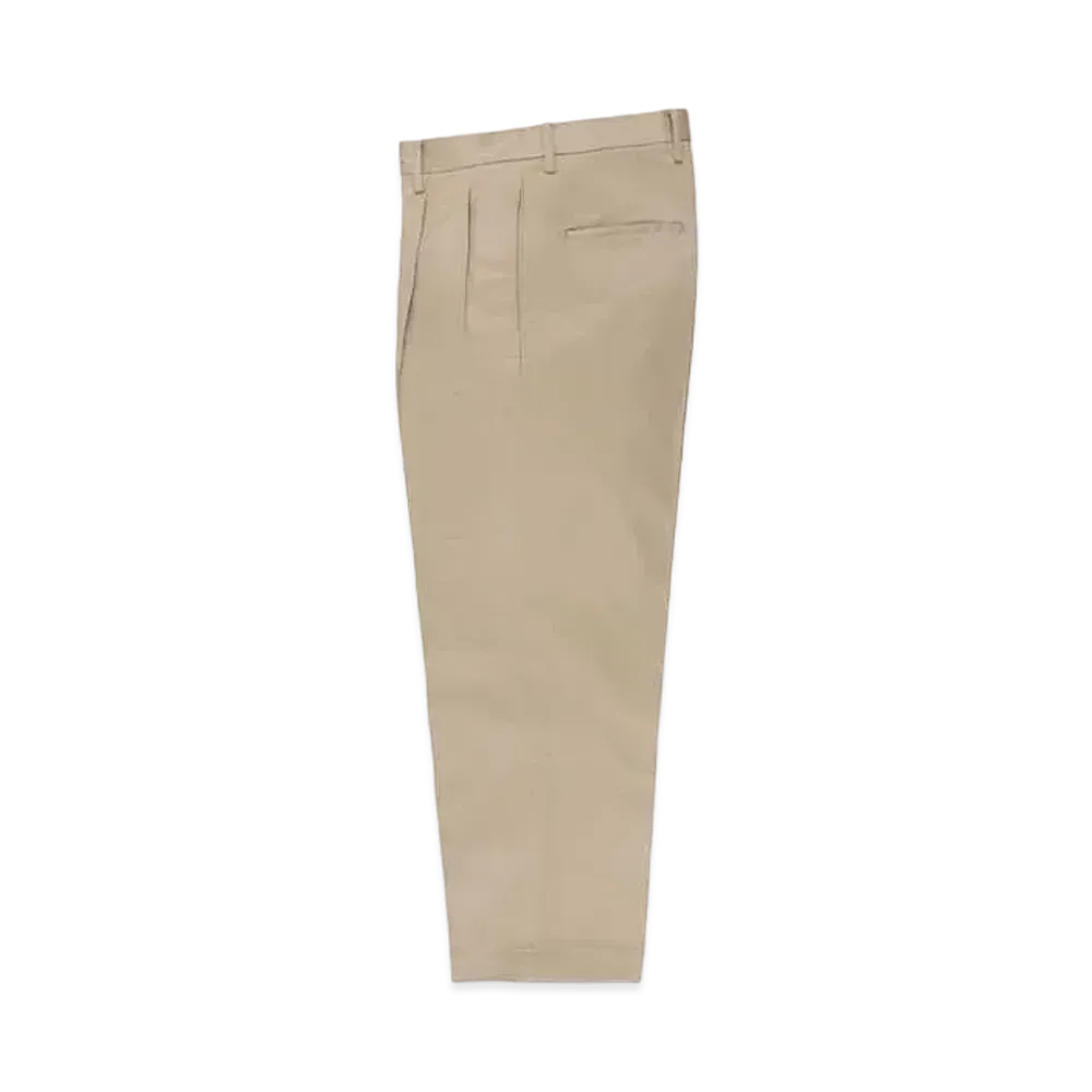 WACKO MARIA Double Pleated Chino Trousers "Beige"