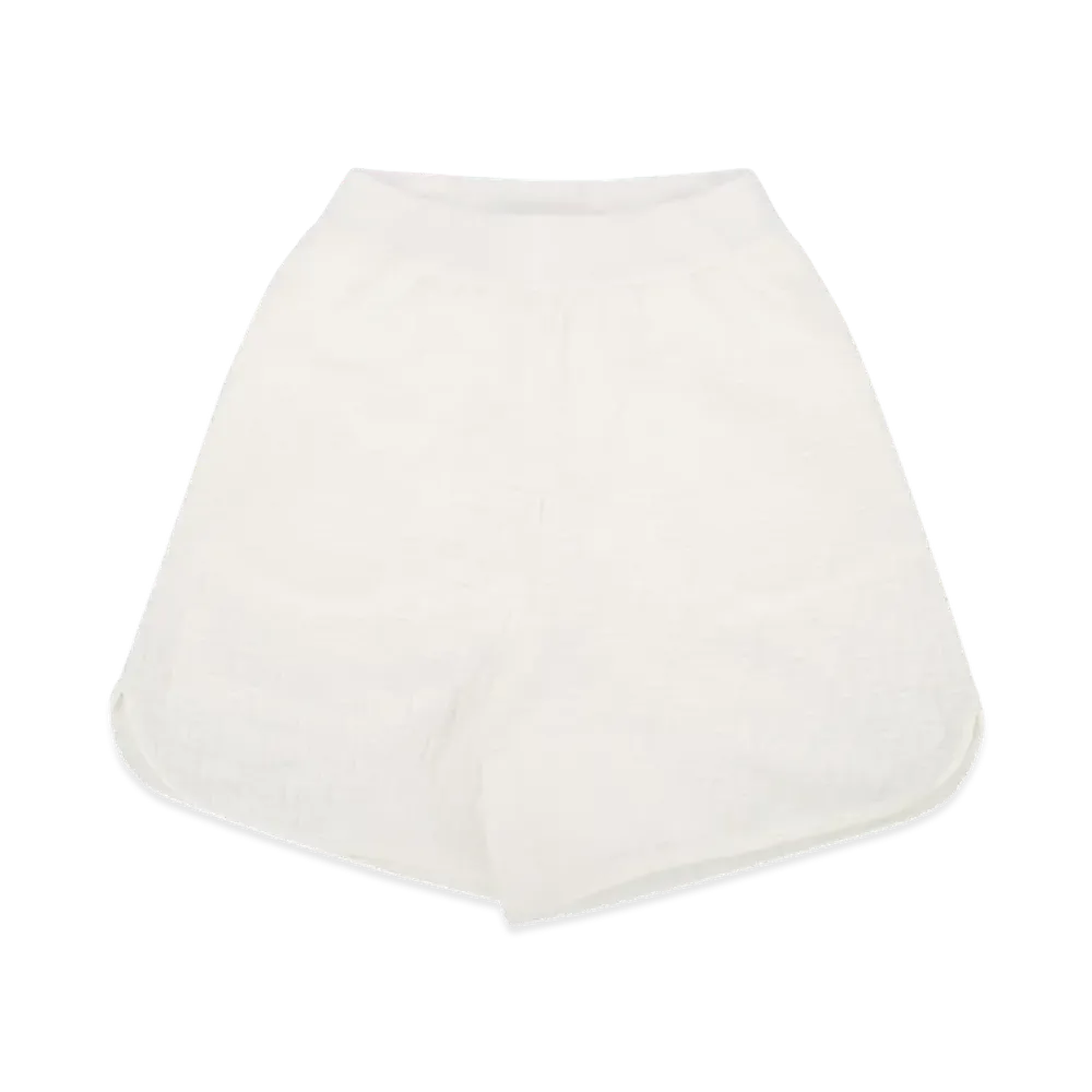 FENDI Kids Shorts Spugna FF "White"