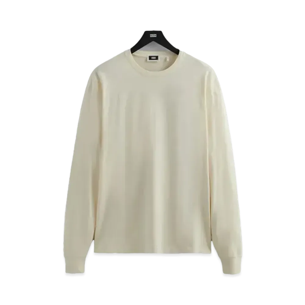 Kith Long Sleeve Vintage Wash Tee "Sandrift"
