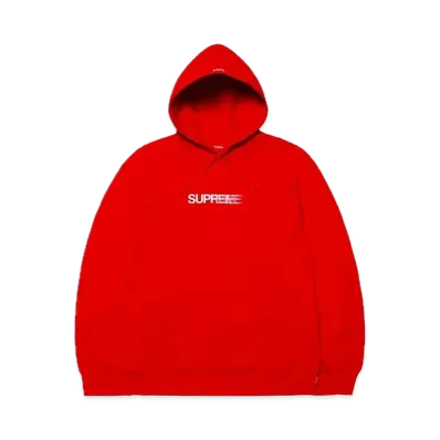 Supreme Motion Logo Hooded Sweatshirt "Red" (20SS)