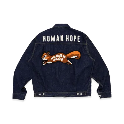 HUMAN MADE x j-hope of BTS HUMAN HOPE Denim Work Jacket "Indigo"