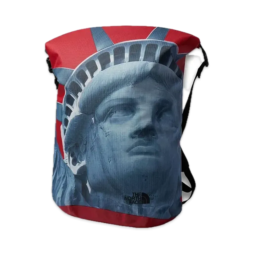 Supreme x The North Face Statue of Liberty Waterproof Backpack "Red"