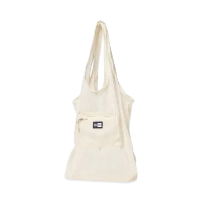 NEW ERA Eco Tote Bag 22L Packable Mesh "Ivory"