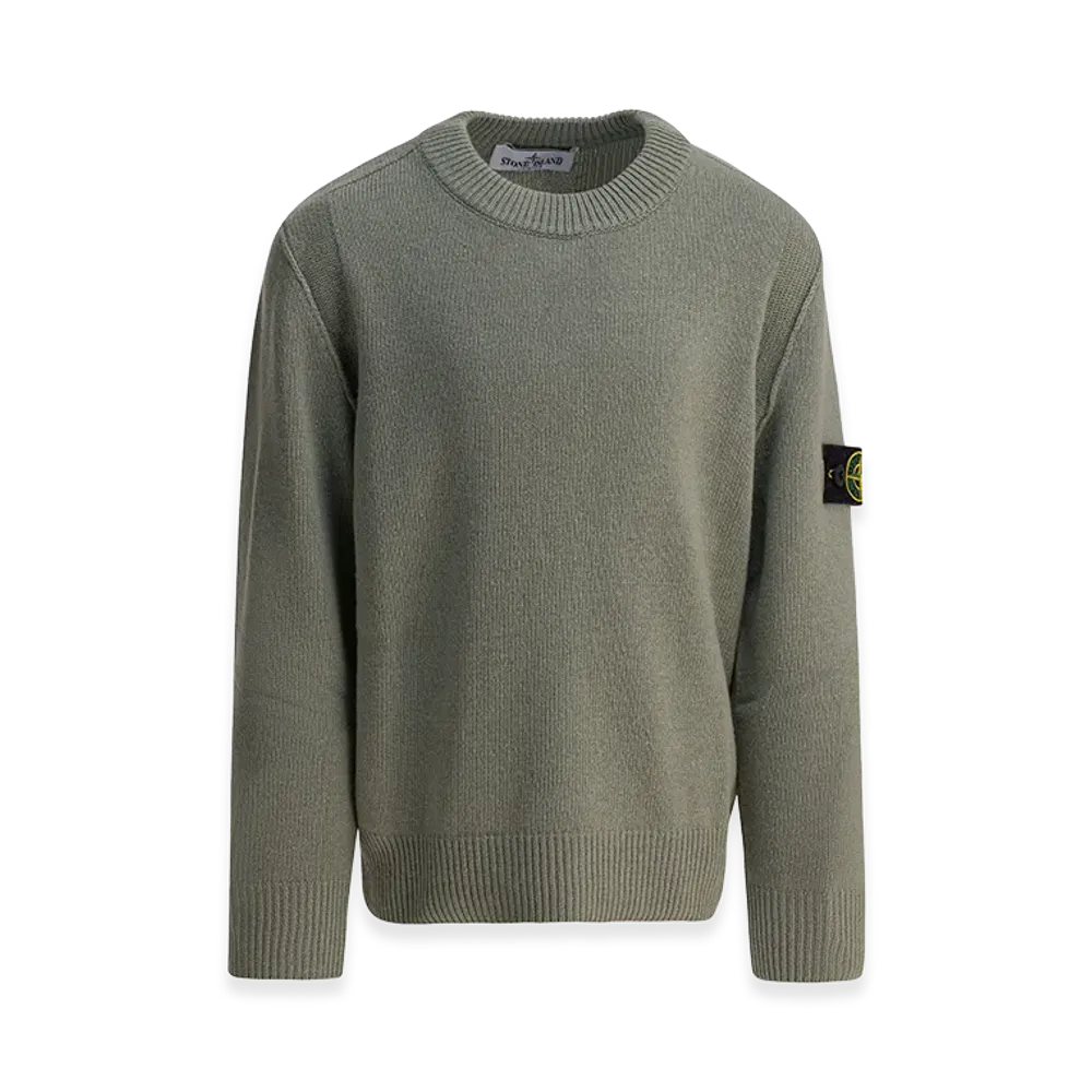 Stone Island Kids Knitwear "Green"