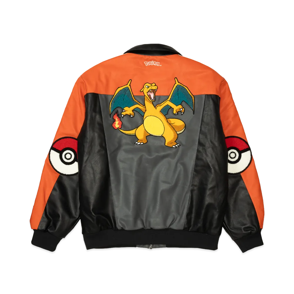 adidas x Pokemon 8-Ball Jacket "Black/Collegiate Orange"