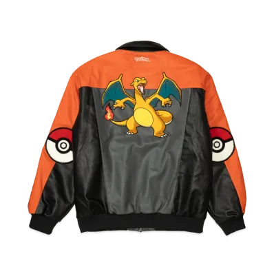 adidas x Pokemon 8-Ball Jacket "Black/Collegiate Orange"