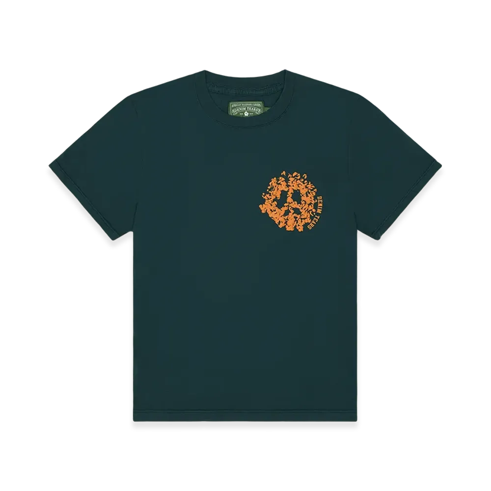 DENIM TEARS Denim University Tee "Green"