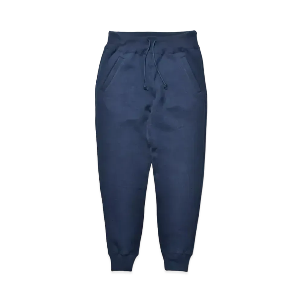 THE REAL McCOY'S Ribbed Sweatpants "Navy"