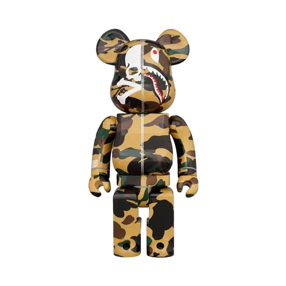 Bearbrick MASTERMIND VS BAPE®︎ 1000% (YELLOW)