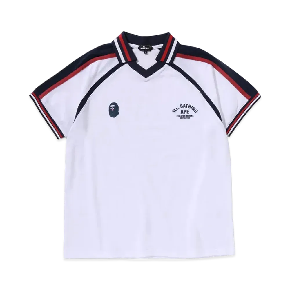 A BATHING APE Ping Pong Polo Shirt "White"