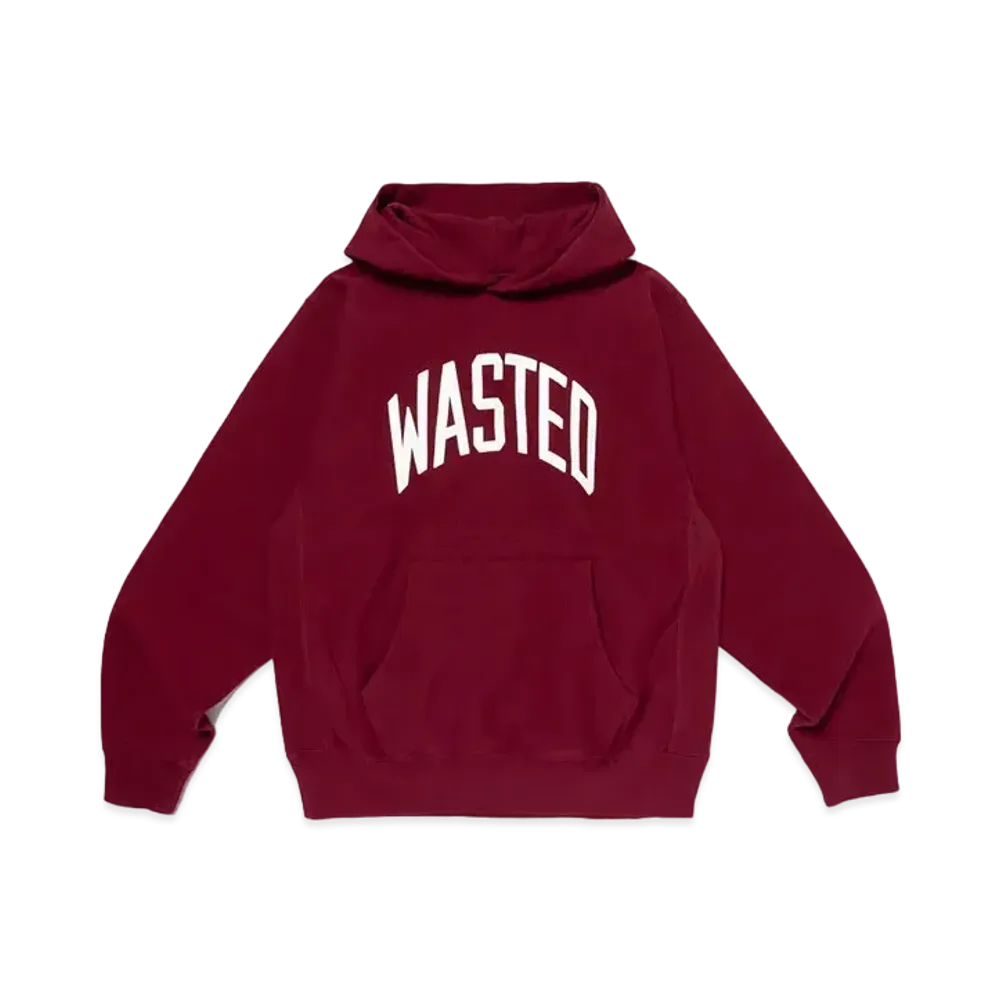 Wasted Youth Heavy Weight Hoodie#1 "Burgundy" / VERDY