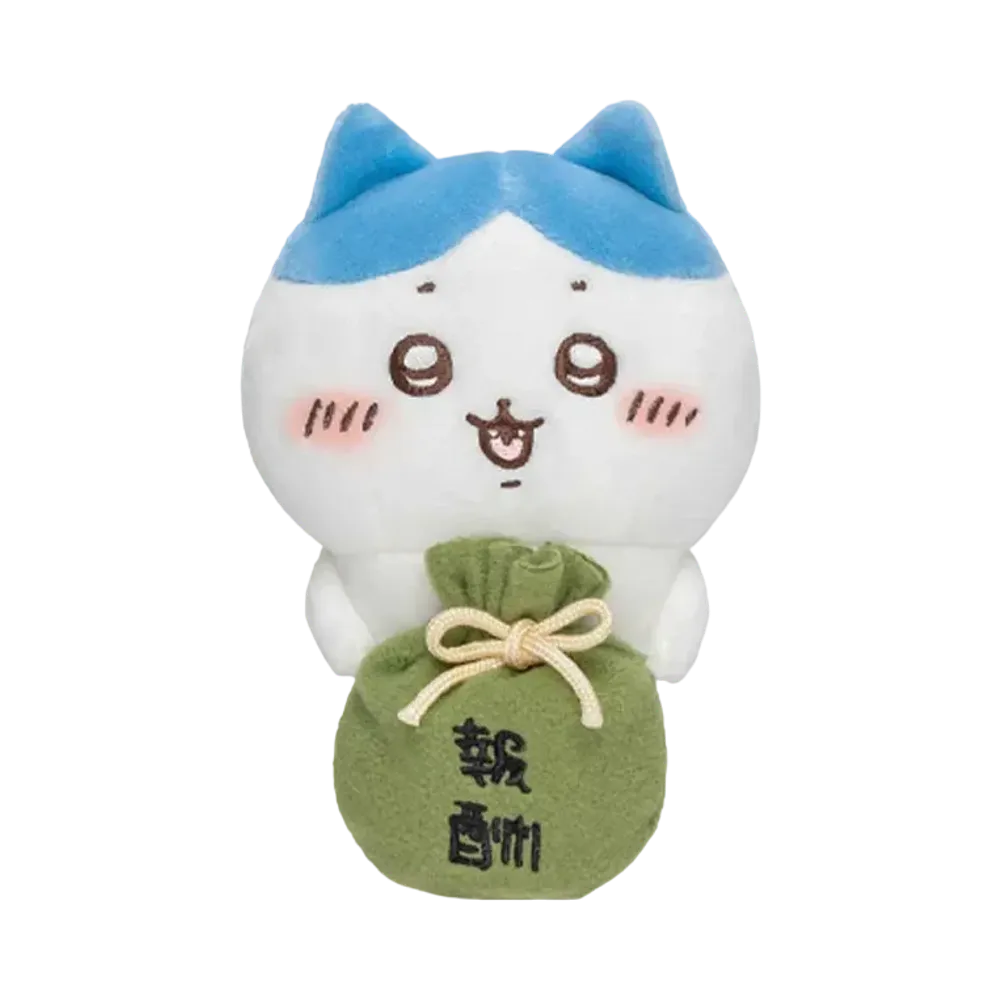 Gray Parka Service -Chikawa- A stuffed animal to watch from the Chikawa desktop (reward bag Hachiware)