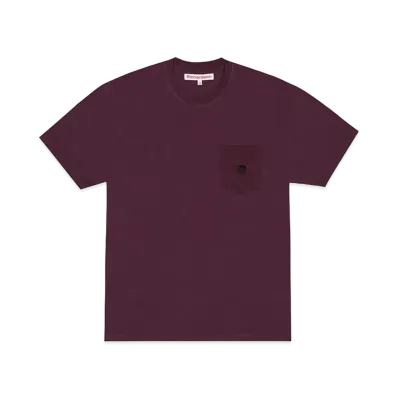 Richardson Pocket T-Shirt "Midnight Burgundy"