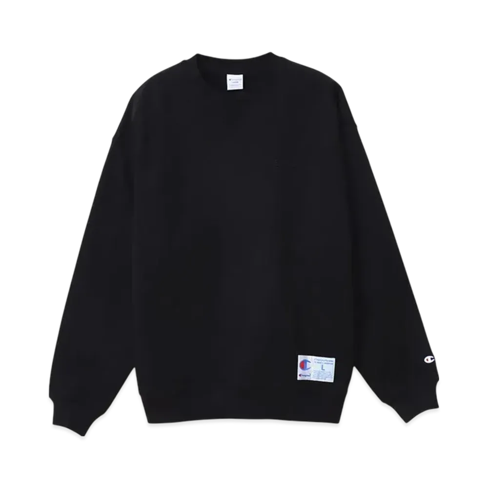 Champion Crew Neck Sweatshirt 25SS "Black"