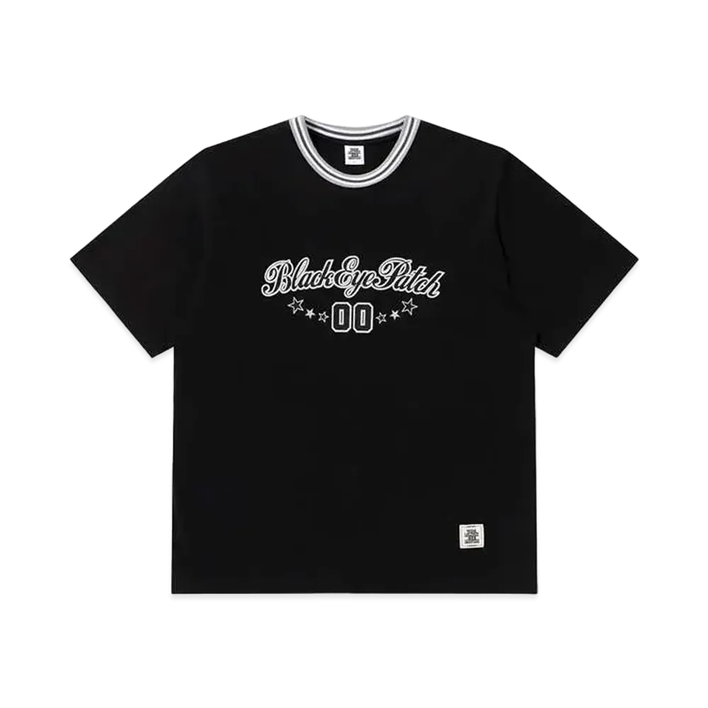 BlackEyePatch Sporty Script Logo Tee "Black"