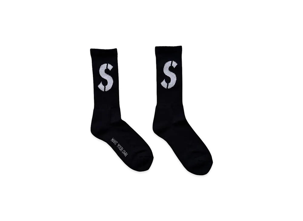 SAPEur Crew Socks "Black"