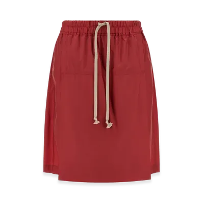 Rick Owens x Moncler Women's 'Kiltshorts' Bermuda Shorts "Red"