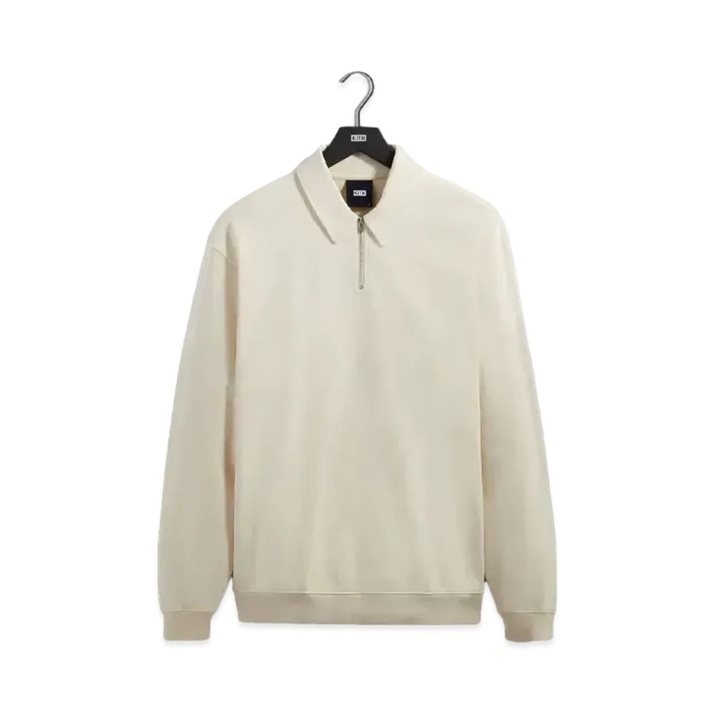 Kith Harmon Rugby Quarter Zip "Sandrift"