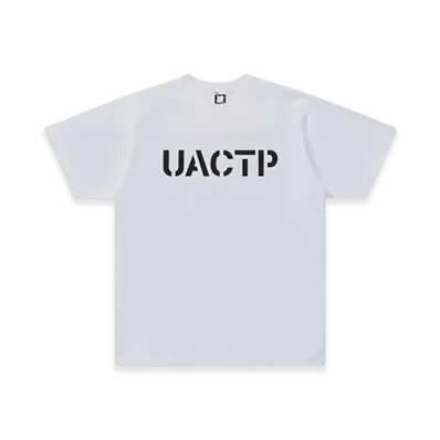 UNDEFEATED UACTP Stencil S/S Tee "White"