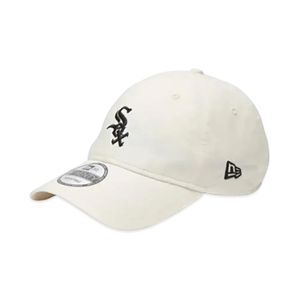 NEW ERA 9Twenty MLB Typewriter Chicago White Sox "Chrome White"