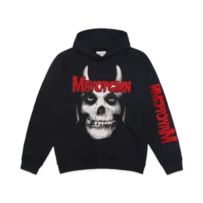 MAYO FGMN Embroidery Hoodie "BLACK"