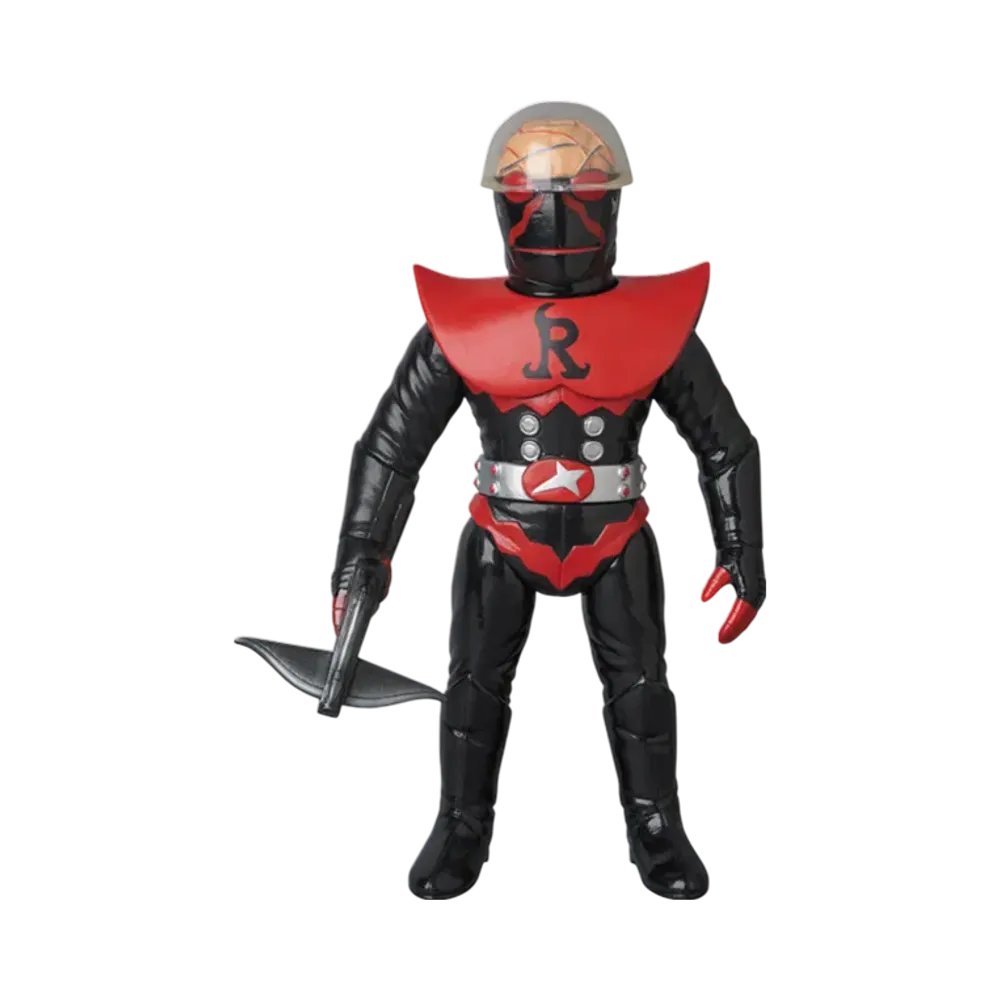 MEDICOM TOY "Toei Retro Sofvi Collection" -Kikaider 01- Red Hakaider (Missile Bowgun Version)