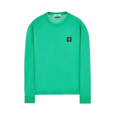 Stone Island 22713 60/2 COTTON JERSEY_SLIM FIT "Green"