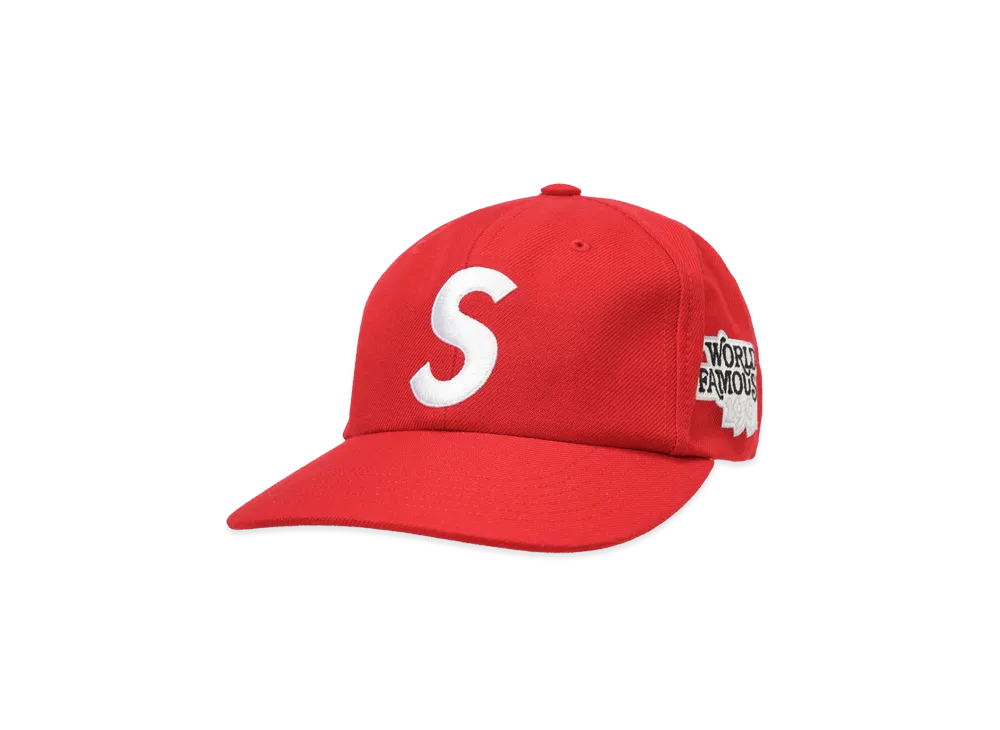Supreme World Famous S Logo 6-Panel (26SS) 