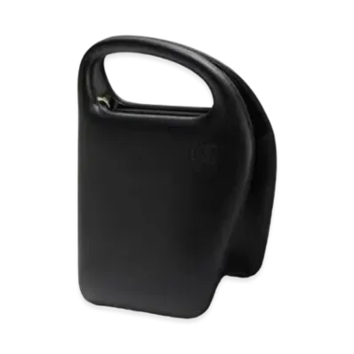 LOEWE Architects D Bag In Natural Calfskin "Black"