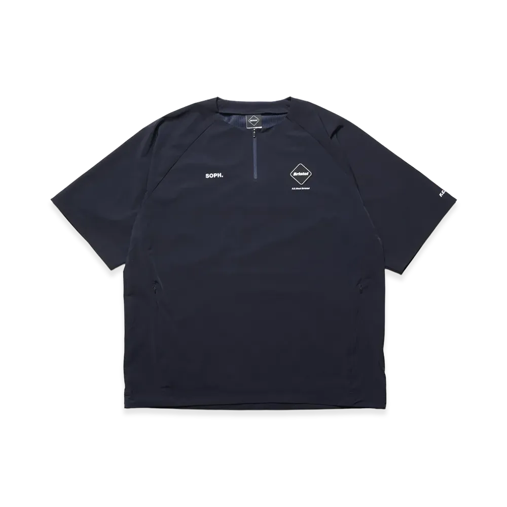 F.C.Real Bristol Cordura 4Way Stretch Ventilation S/S Piste "Navy"