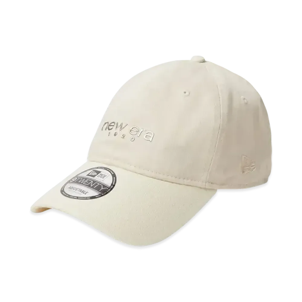 NEW ERA 9Twenty 2-Tone TPU Logo "Light Cream/White"