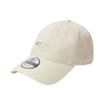 NEW ERA 9Twenty 2-Tone TPU Logo "Light Cream/White"