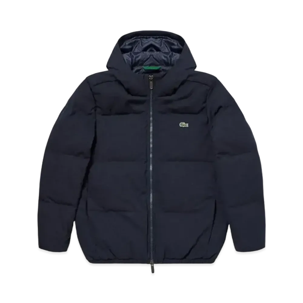 LACOSTE Pique Down Jacket "Navy"