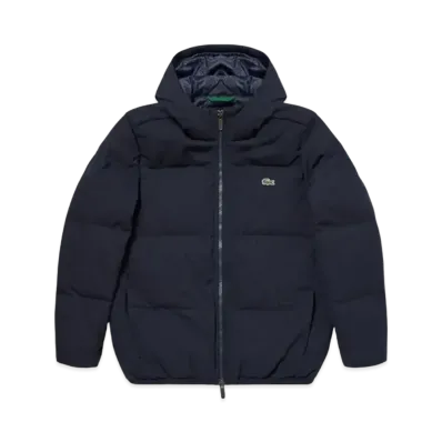 LACOSTE Pique Down Jacket "Navy"