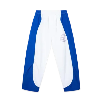 ANTI SOCIAL SOCIAL CLUB Nylon Baggy Track Pant "White/Blue"