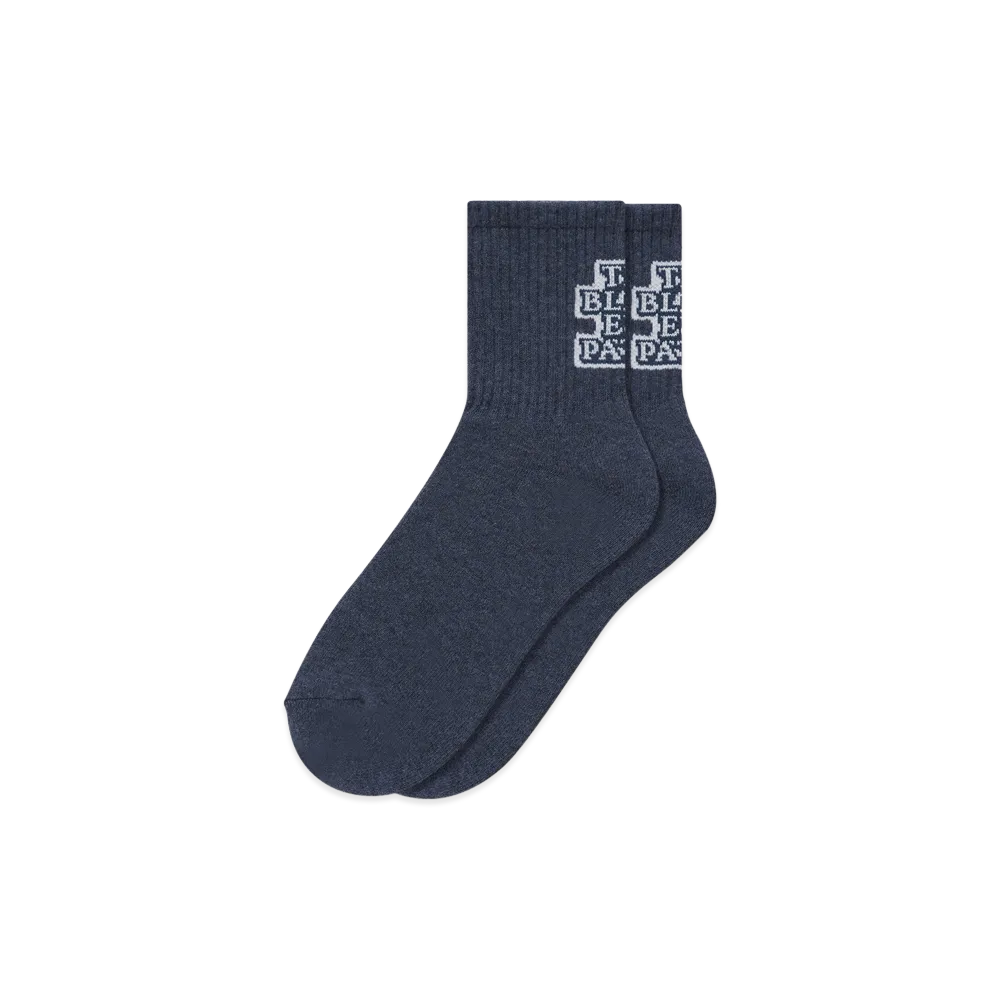 BlackEyePatch OG Label Short Socks "Navy"