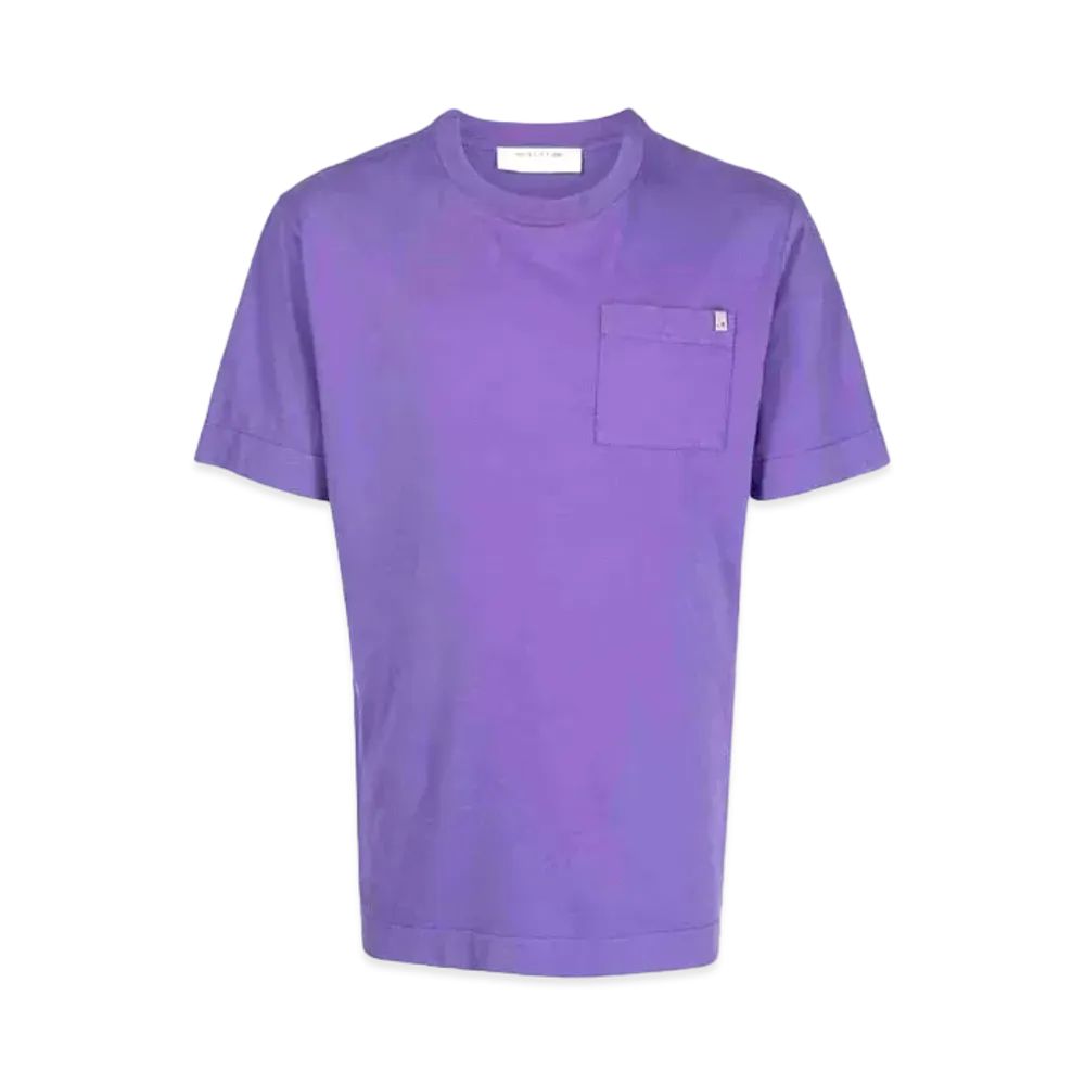 1017 ALYX 9SM Patch-Pocket Cotton T-Shirt "Purple"