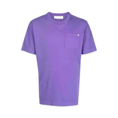 1017 ALYX 9SM Patch-Pocket Cotton T-Shirt "Purple"