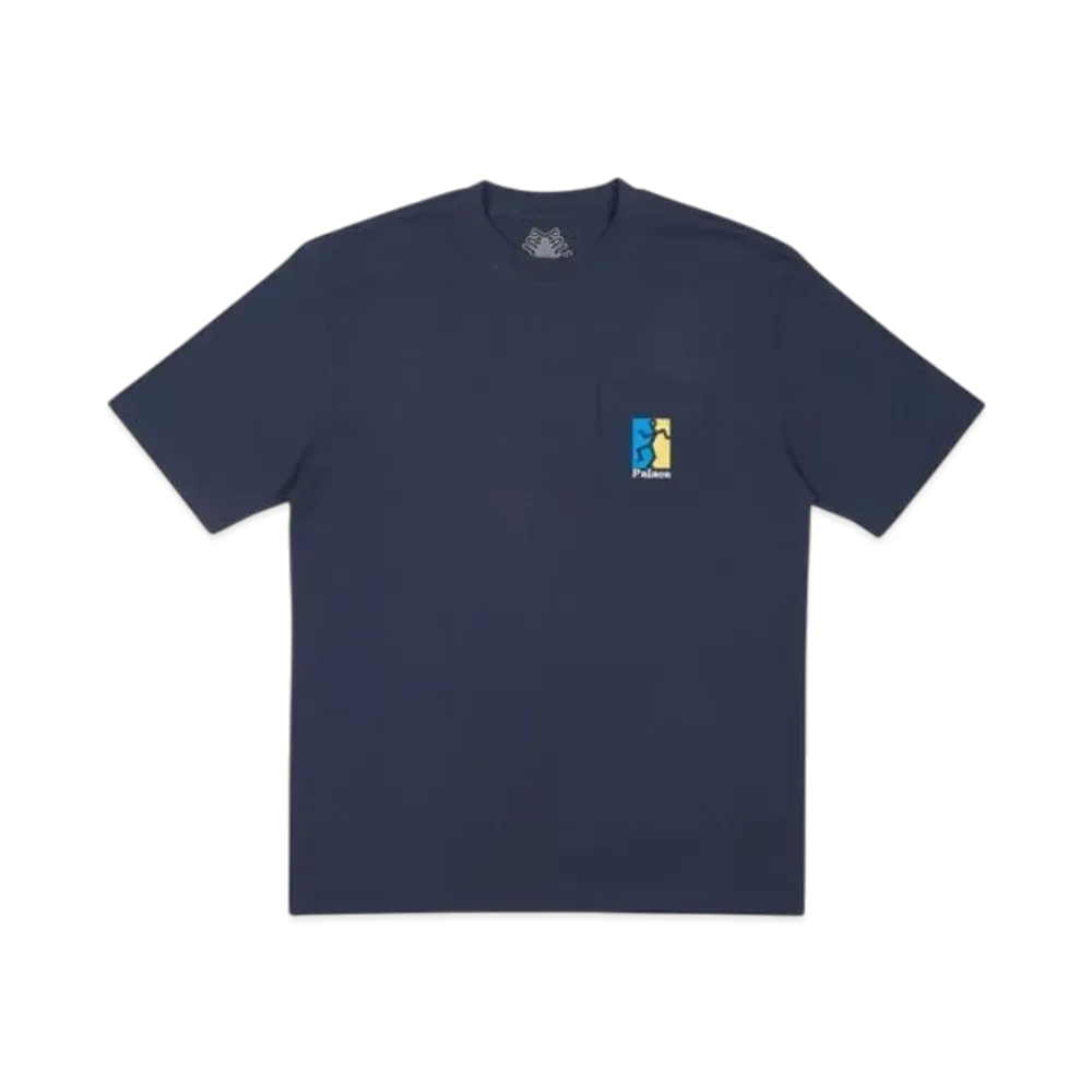 PALACE P(Iss) Head T-Shirt "Navy"