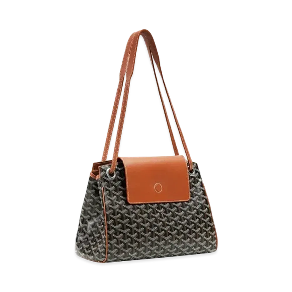 Goyard Rouette PM Bag "Black/Brown"