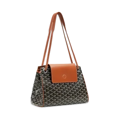 Goyard Rouette PM Bag "Black/Brown"