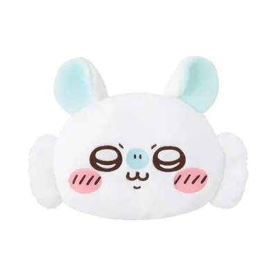 Gray Parka Service "Chiikawa Kuji" -Chiikawa Praise Me Momonga Kuji- C Prize Okao Cushion Ordinary Okao