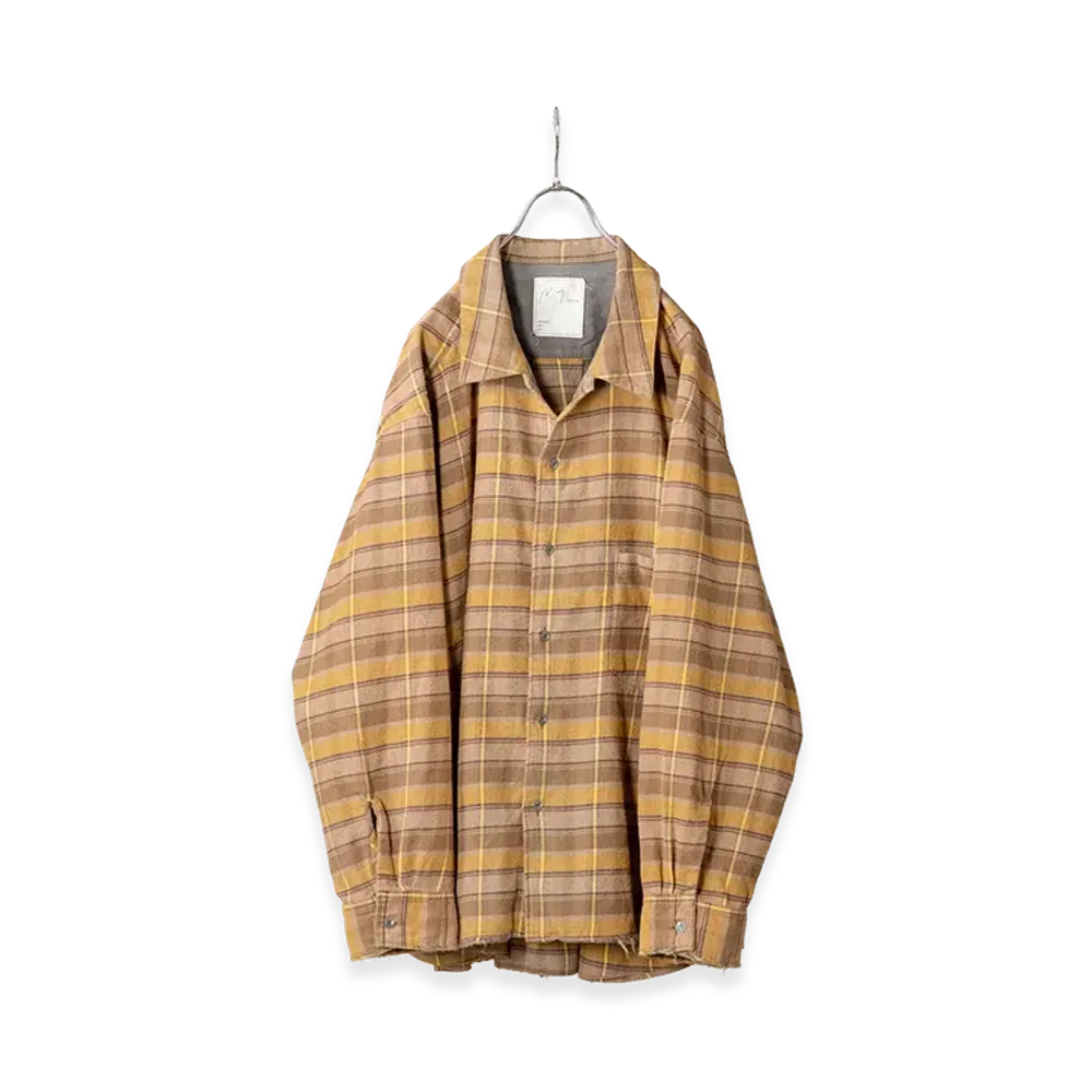 ANCELLM Nel Check Shirt "Pattern B"
