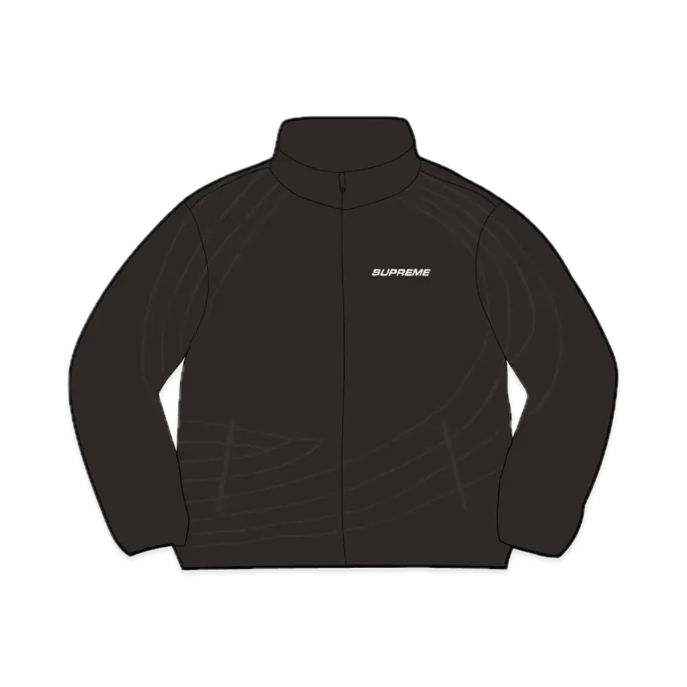 Supreme Racing Fleece Jacket "Black"