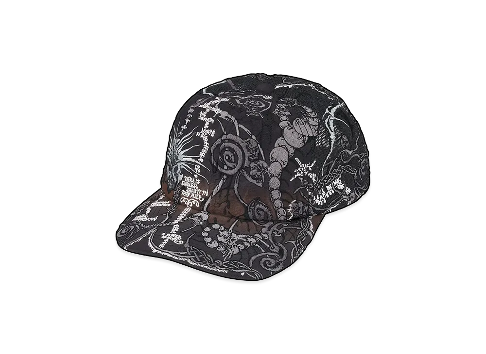 Supreme Wombat Embroidered Mesh Back 6-Panel "Black"